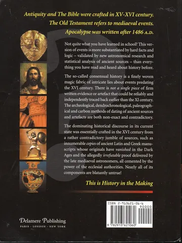 History: Fiction or Science ? (Chronology)