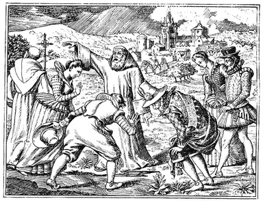 MudFlood Event: BloodRain & Priest
A Jesuit Priest takes advantage of the frightened and confused population as the MudRain pours
## `“God is punishing you”`